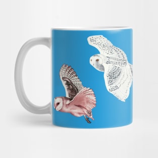 Flying owls Mug